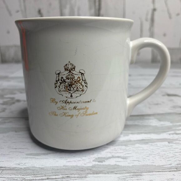GEVALIA KAFFE COFFEE CUP MUG By Appt to His Majesty the King of Sweden" - Picture 1 of 7